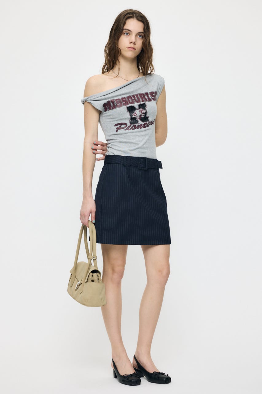 ASYMMETRY COLLEGE タンク T.GRY FREE