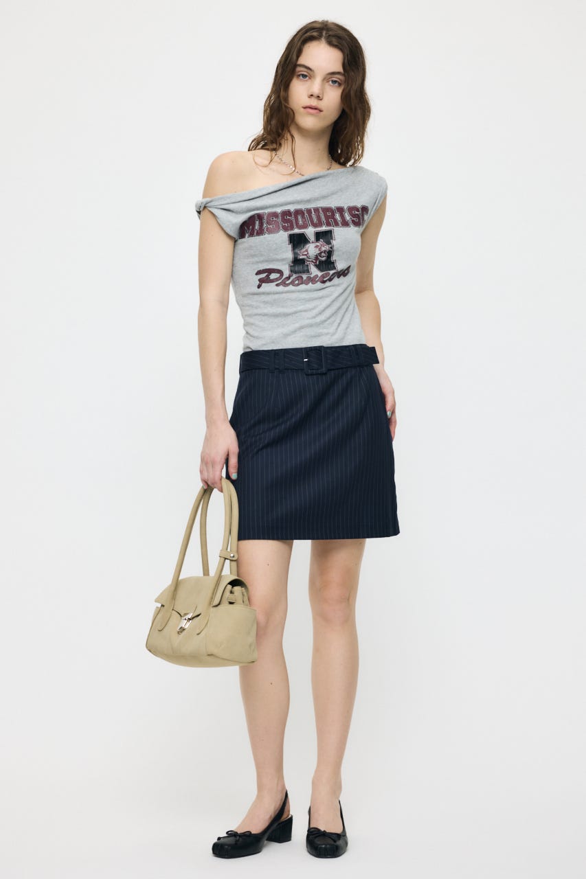 ASYMMETRY COLLEGE タンク T.GRY FREE