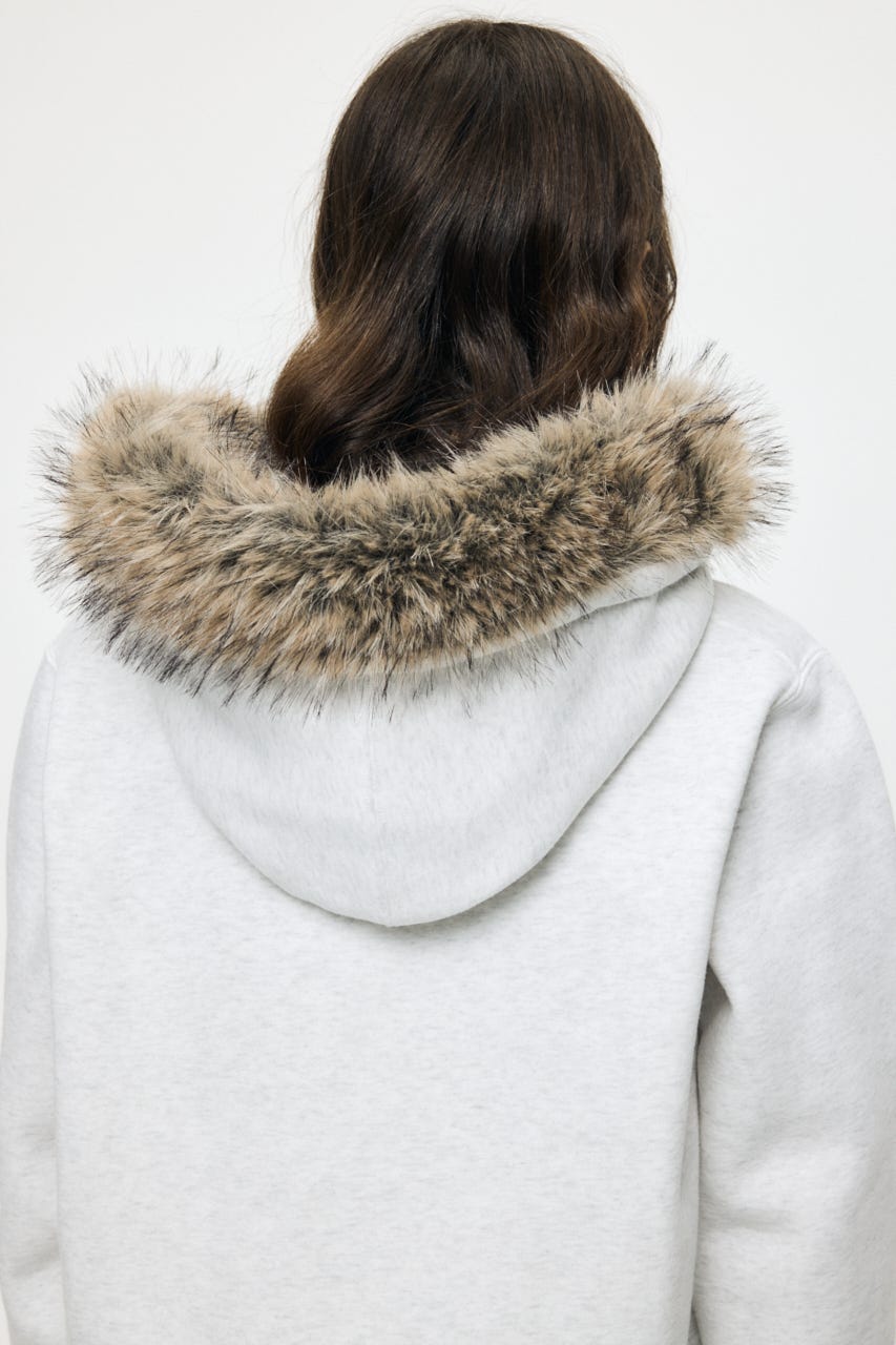 FUR ZIP フーディ T.GRY FREE