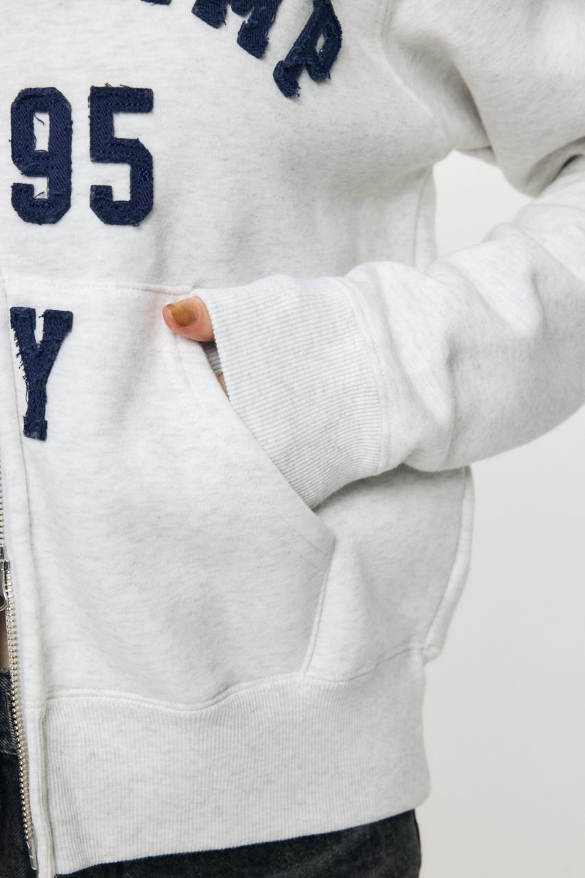 FUR ZIP フーディ T.GRY FREE