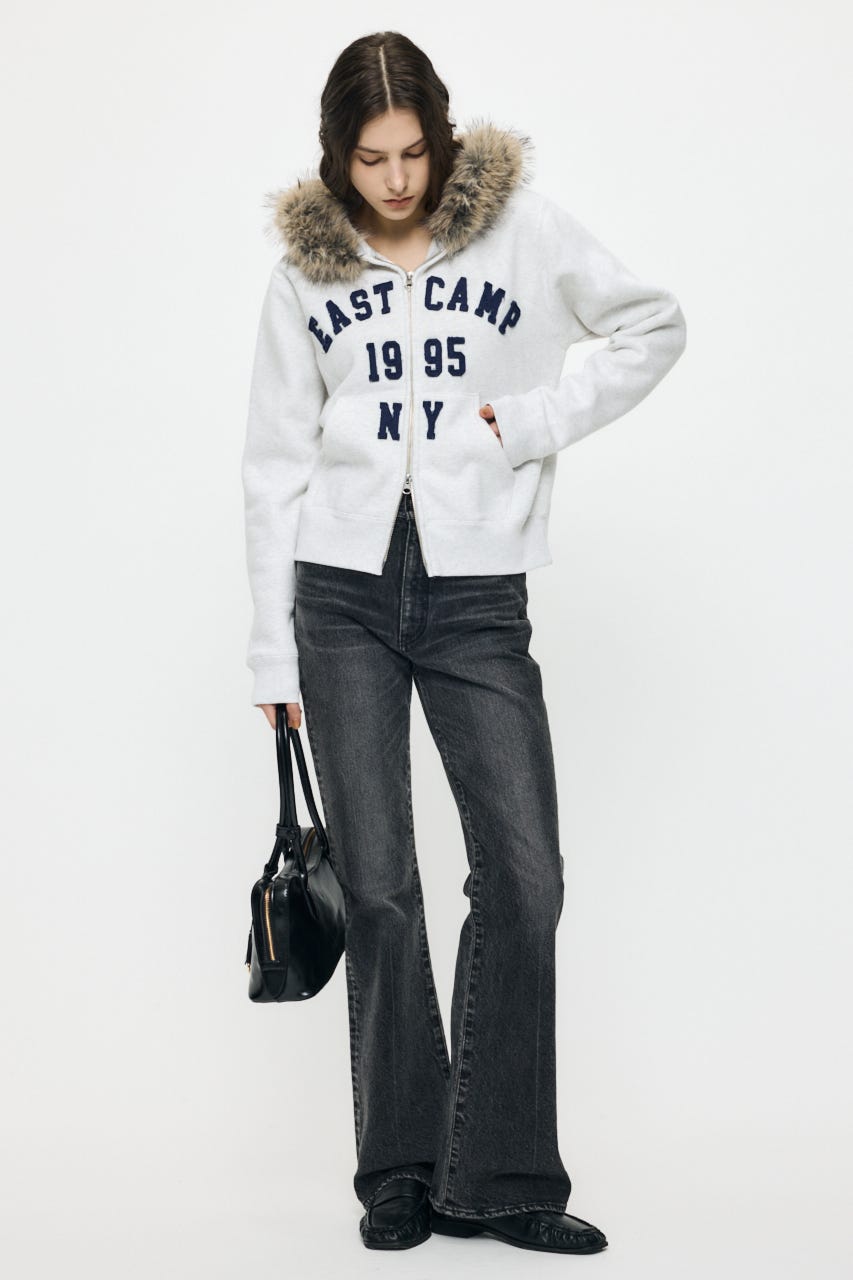FUR ZIP フーディ T.GRY FREE
