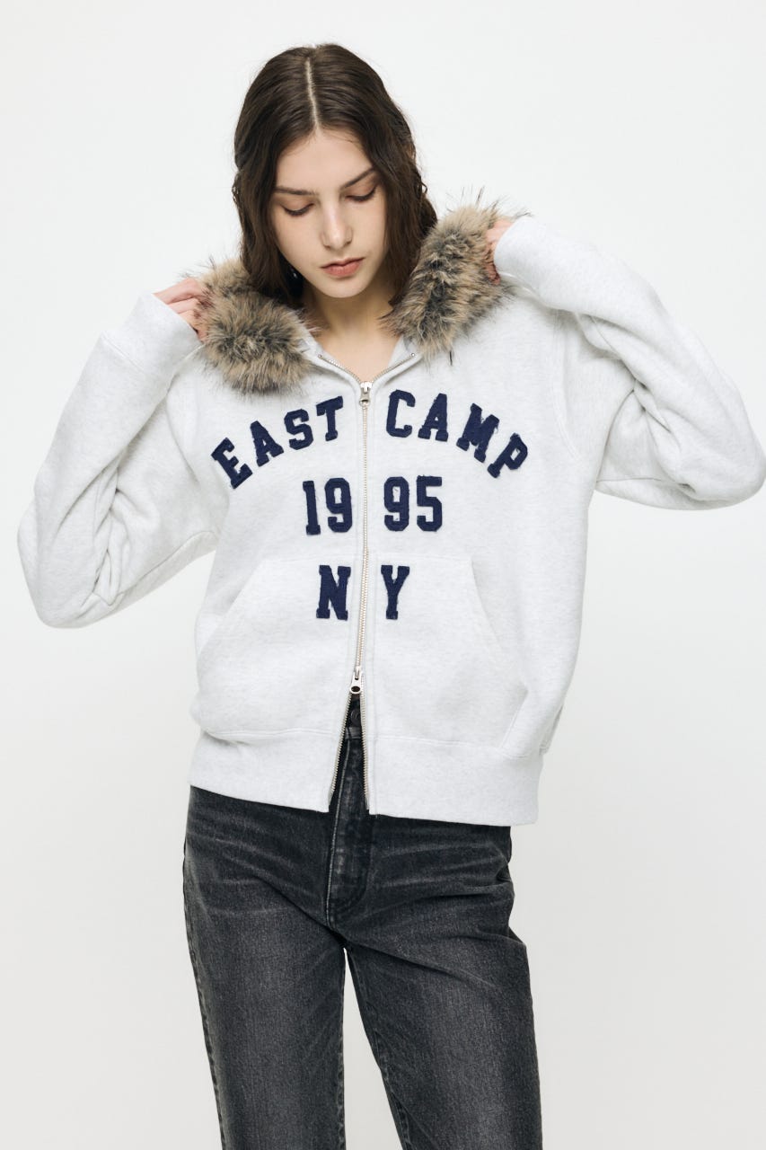 FUR ZIP フーディ T.GRY FREE