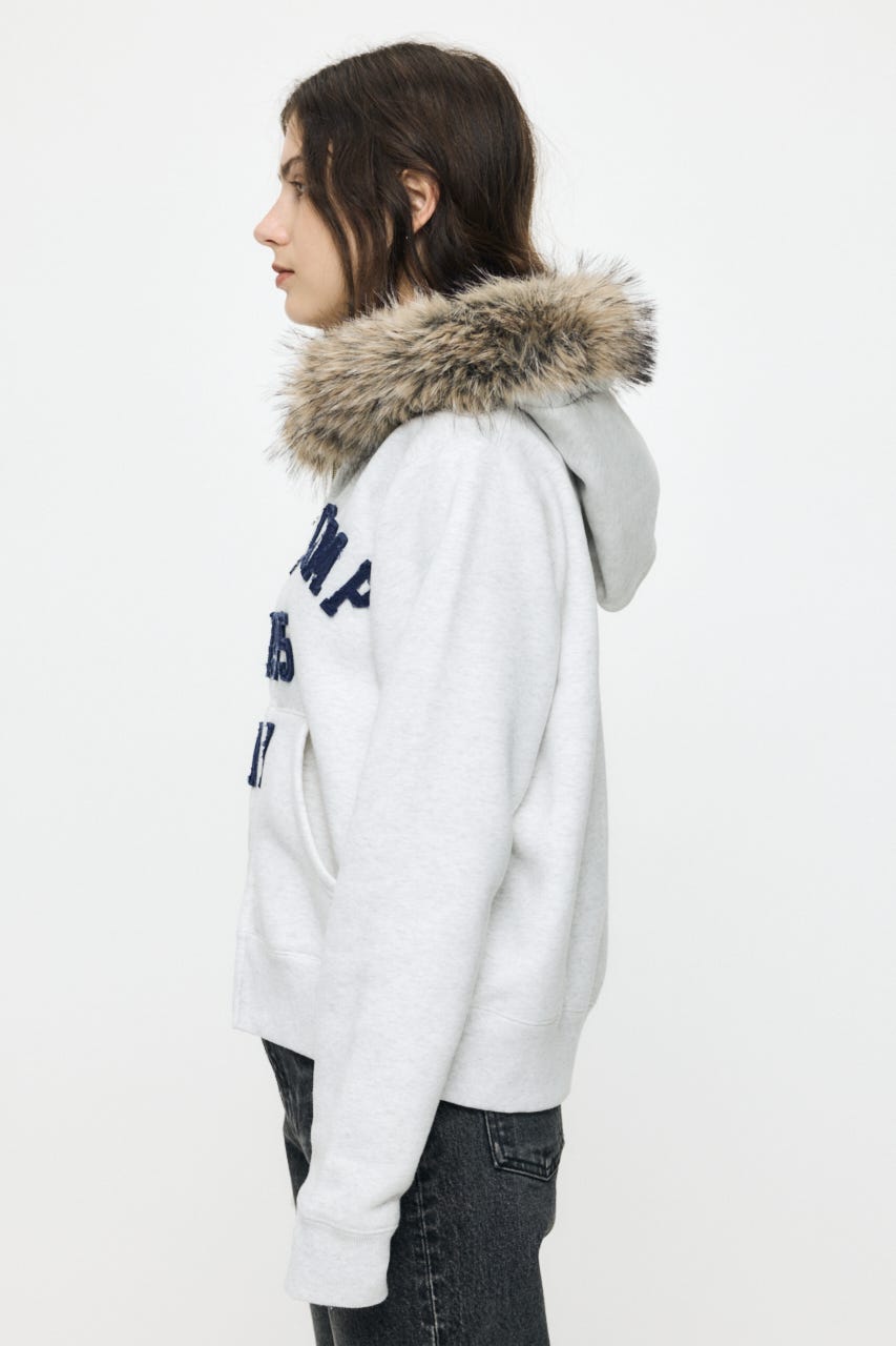 FUR ZIP フーディ T.GRY FREE