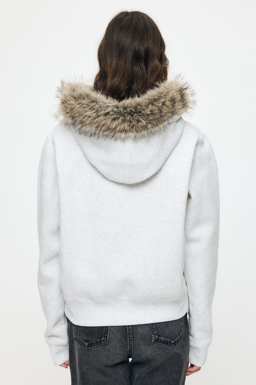 FUR ZIP フーディ T.GRY FREE