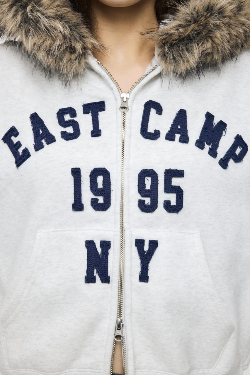 FUR ZIP フーディ T.GRY FREE
