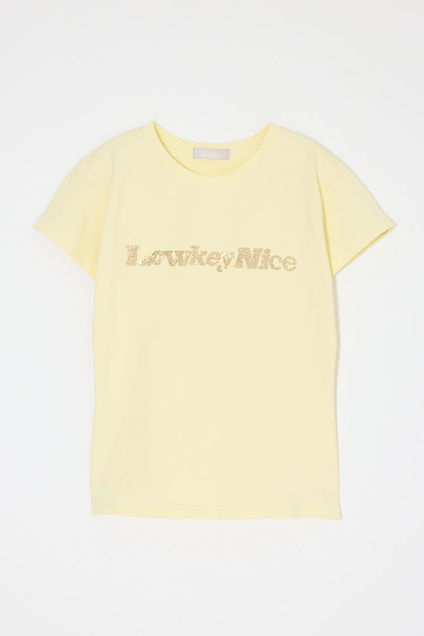 LOWKEY NICE BLING TEE L/YEL FREE