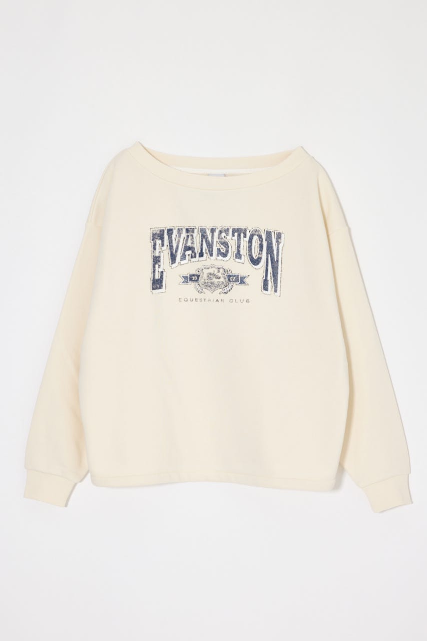 OFF SHOULDER SWEAT トップス IVOY FREE