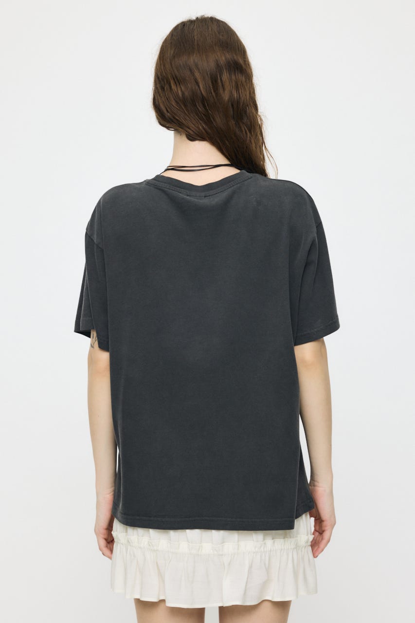 VINTAGE EAGLE TEE L/BLK FREE