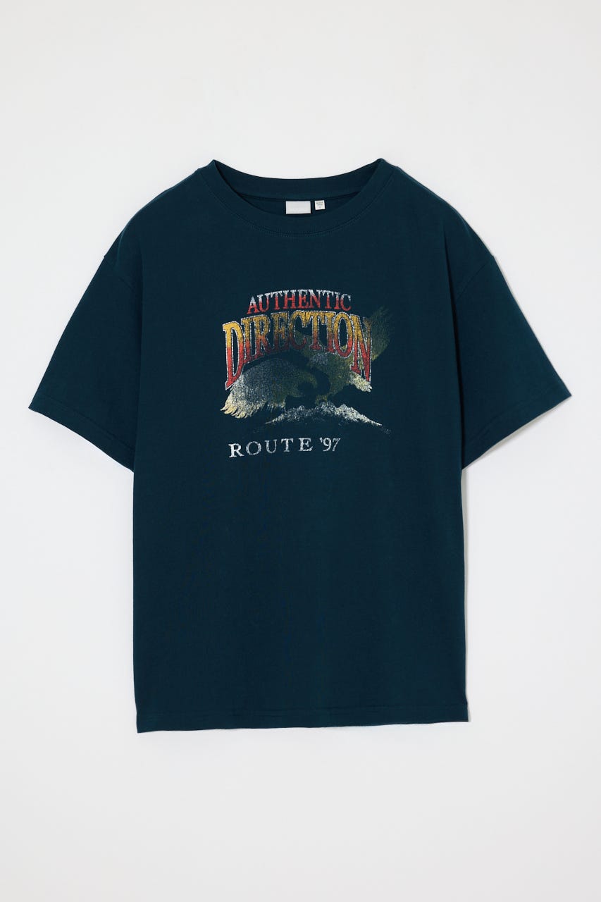 VINTAGE EAGLE TEE NVY FREE