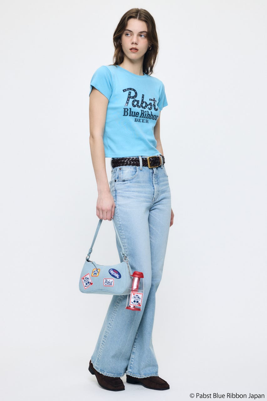 PABST ハンドバッグ L/BLU FREE