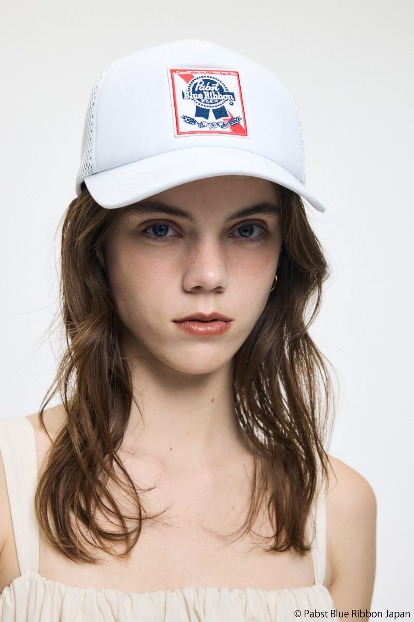 PABST キャップ WHT FREE