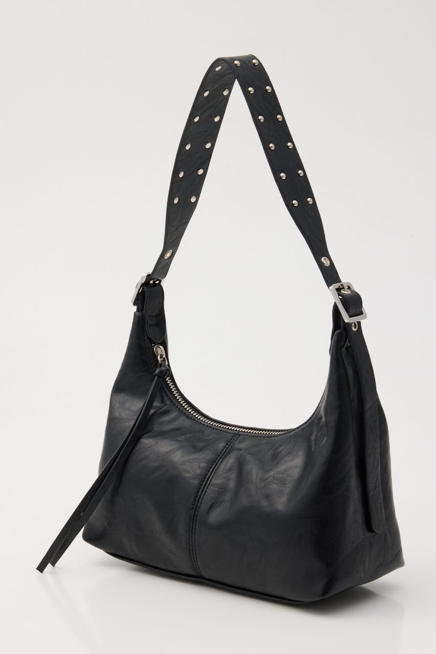 STUDS HANDLE バッグ BLK FREE