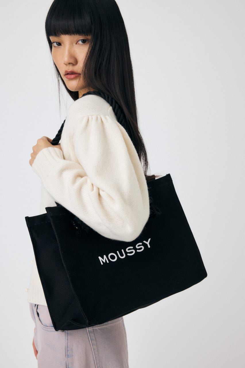 MOUSSY SOUVENIR ショッパー BLK FREE