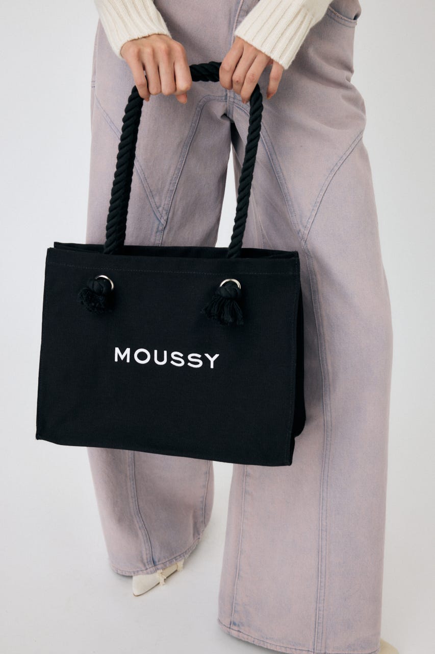 MOUSSY SOUVENIR ショッパー BLK FREE