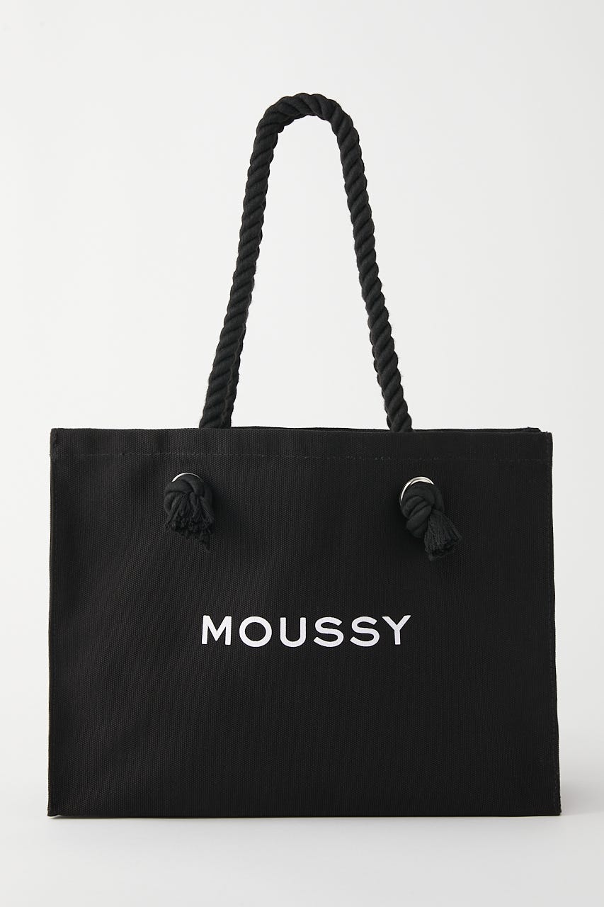 MOUSSY SOUVENIR ショッパー BLK FREE
