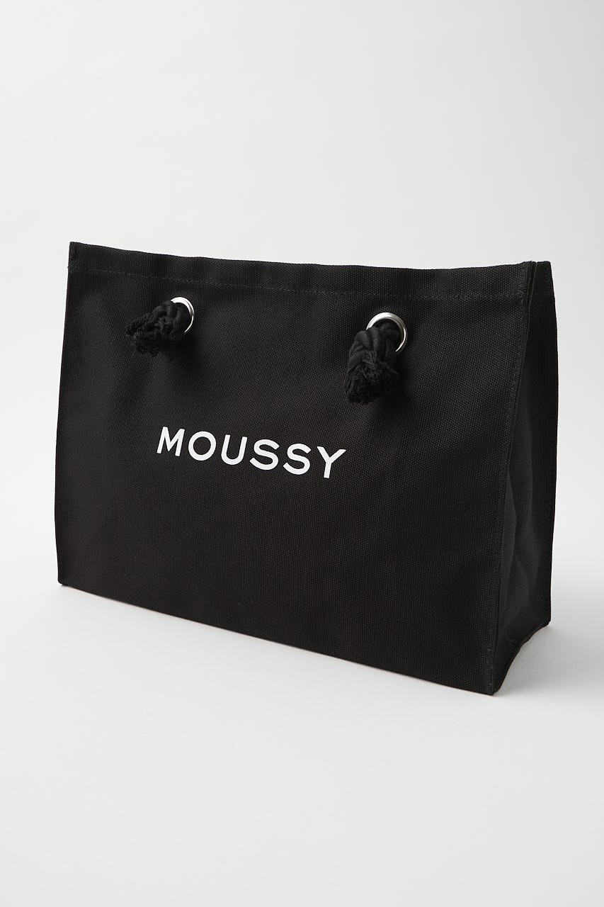 MOUSSY SOUVENIR ショッパー BLK FREE