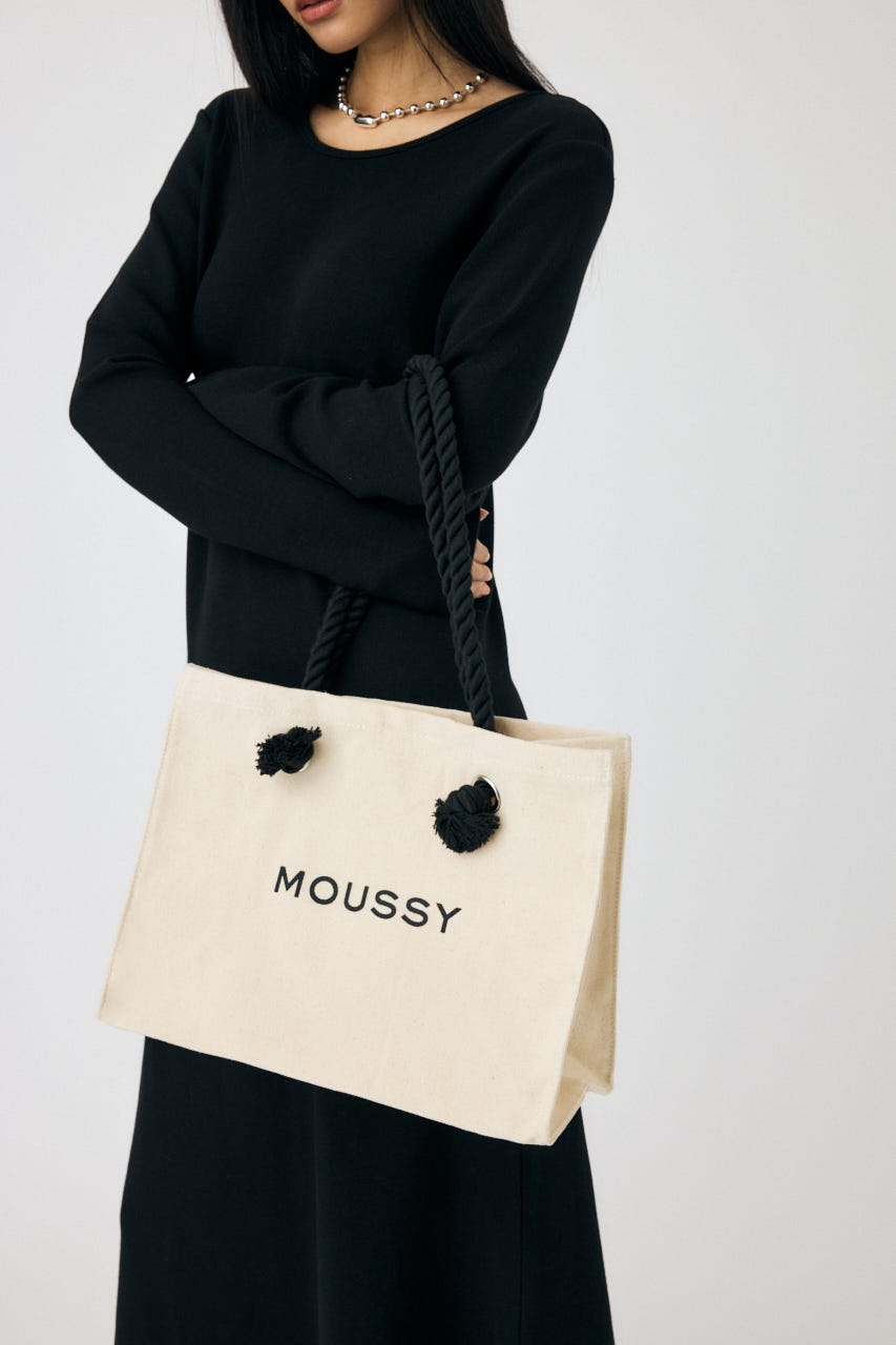 MOUSSY SOUVENIR ショッパー WHT FREE