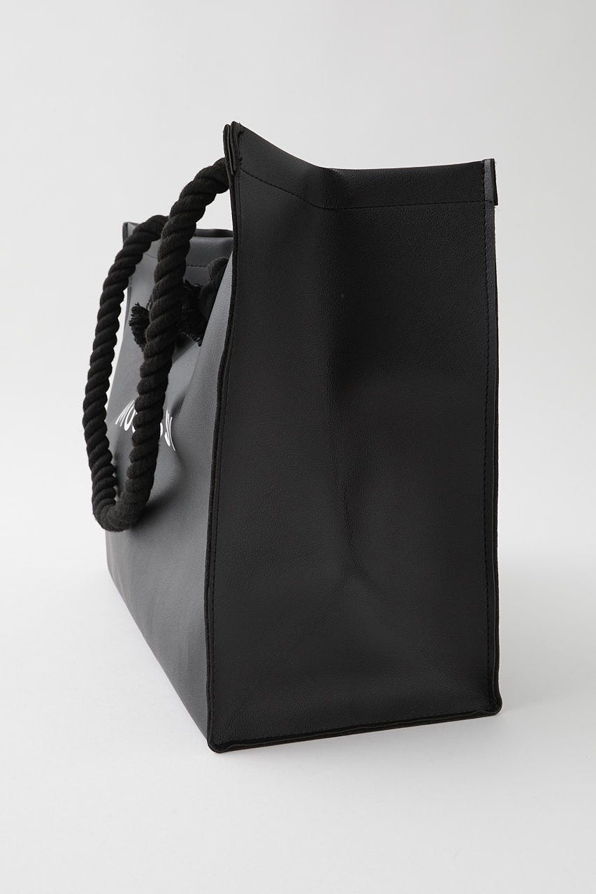 MOUSSY F/L SHOPPER バッグ BLK FREE