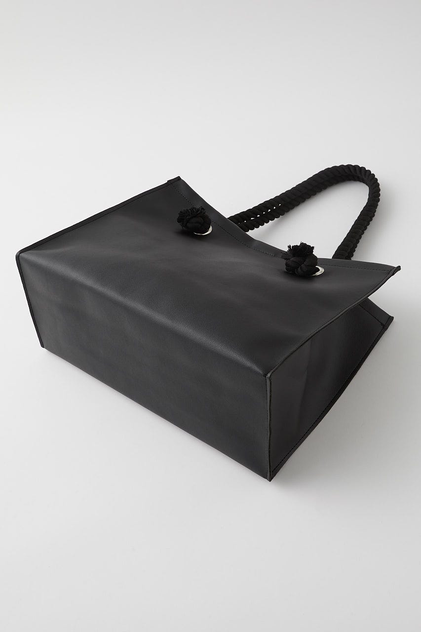 MOUSSY F/L SHOPPER バッグ BLK FREE