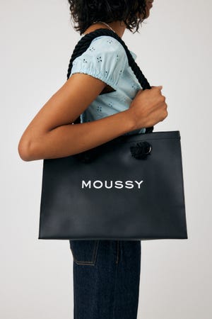 MOUSSY F/L SHOPPER バッグ