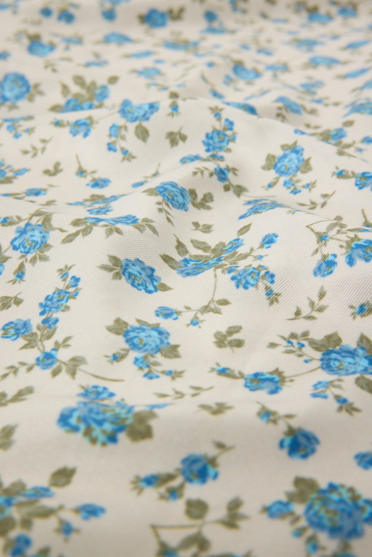 FLOWER PATTERN スカーフ BEG FREE