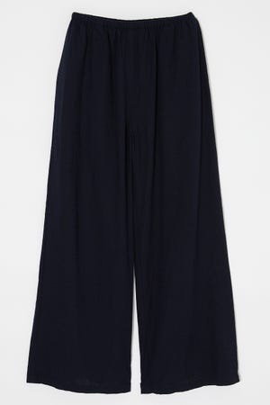 LINEN BLEND RELAX WIDE パンツ