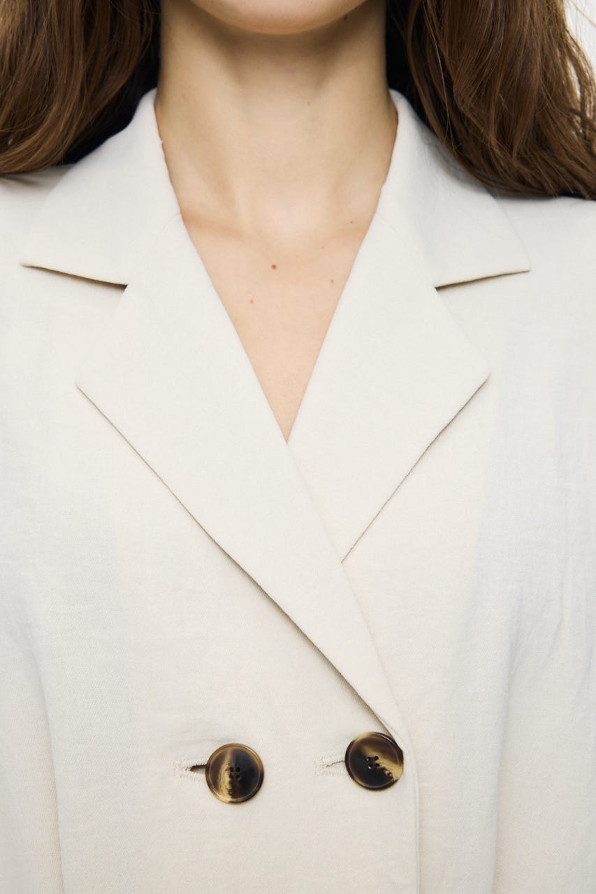 BELTED SHORT SLEEVE ジャンプスーツ BEG 1