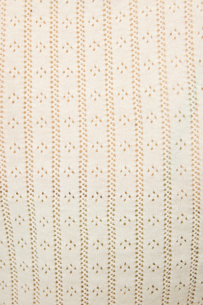 EYELET KNIT タンク IVOY FREE