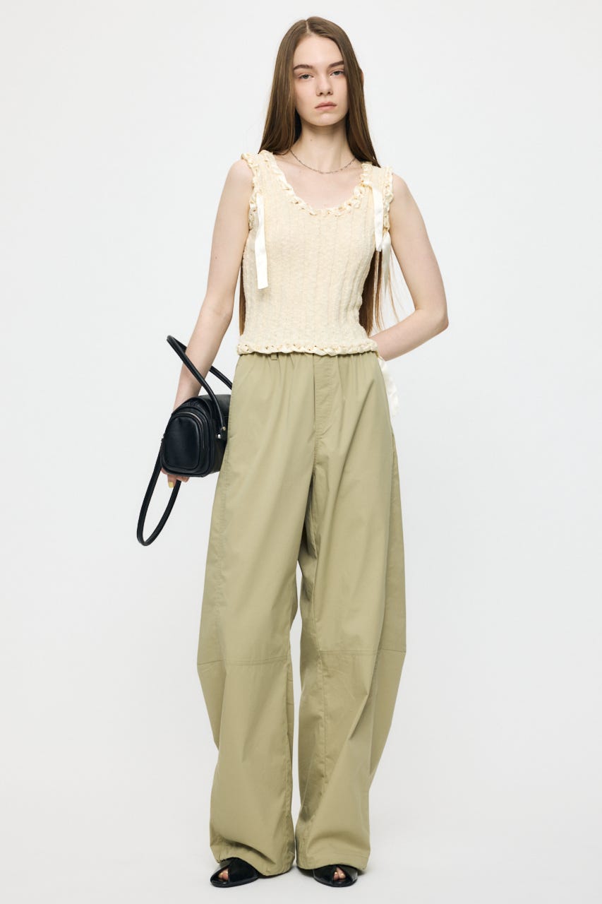 BRAID KNIT タンク IVOY FREE