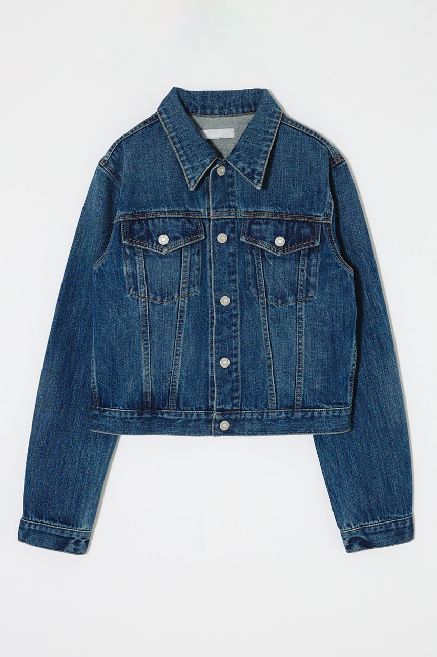 COMPACT DENIM ジャケット BLU FREE
