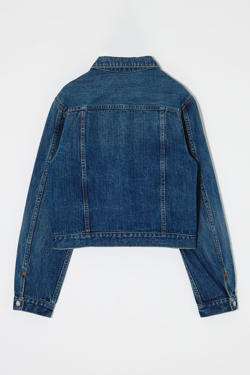 COMPACT DENIM ジャケット BLU FREE