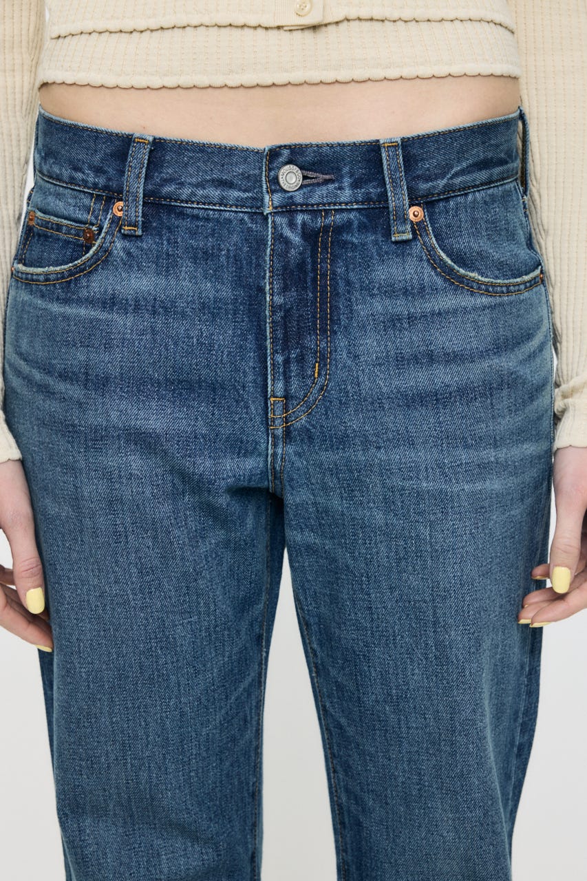 MIDRISE FLARE パンツ BLU 0