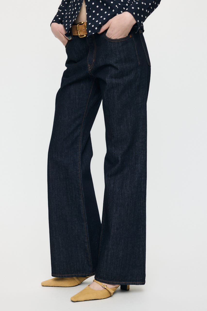 MIDRISE FLARE パンツ One Wash 1