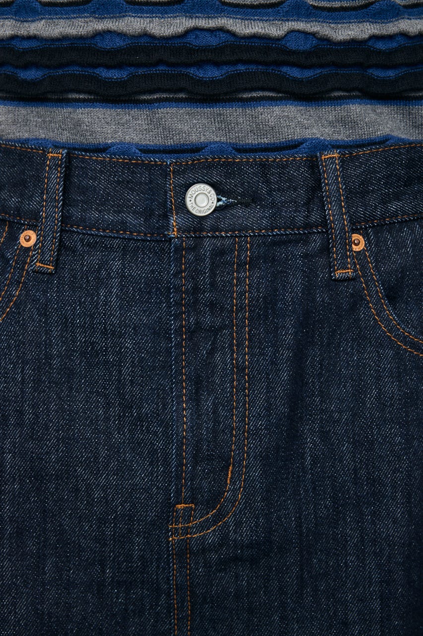 MIDRISE DENIM スカート One Wash 0