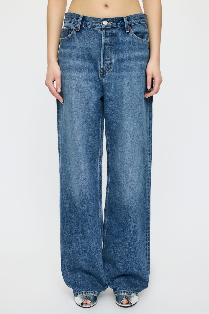 LOW SLUNG ストレート BLU 1