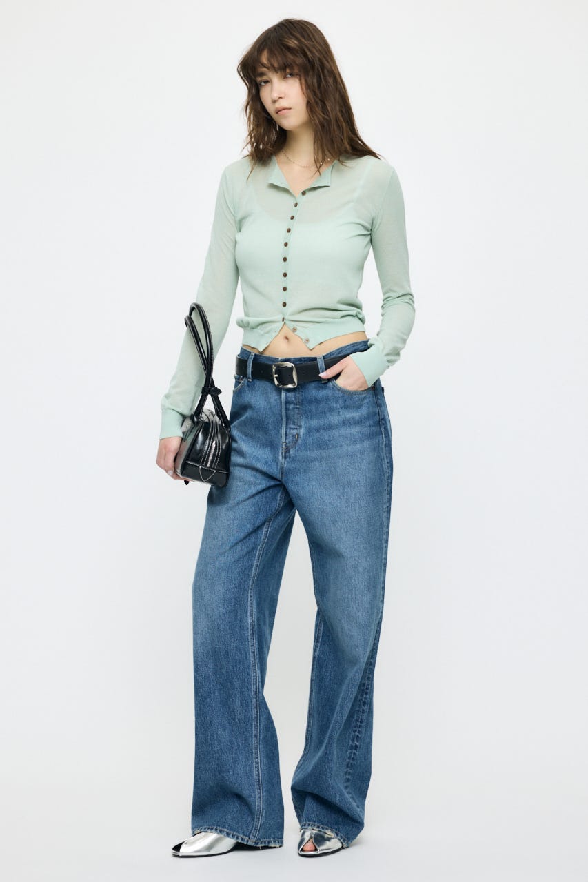 LOW SLUNG ストレート BLU 1