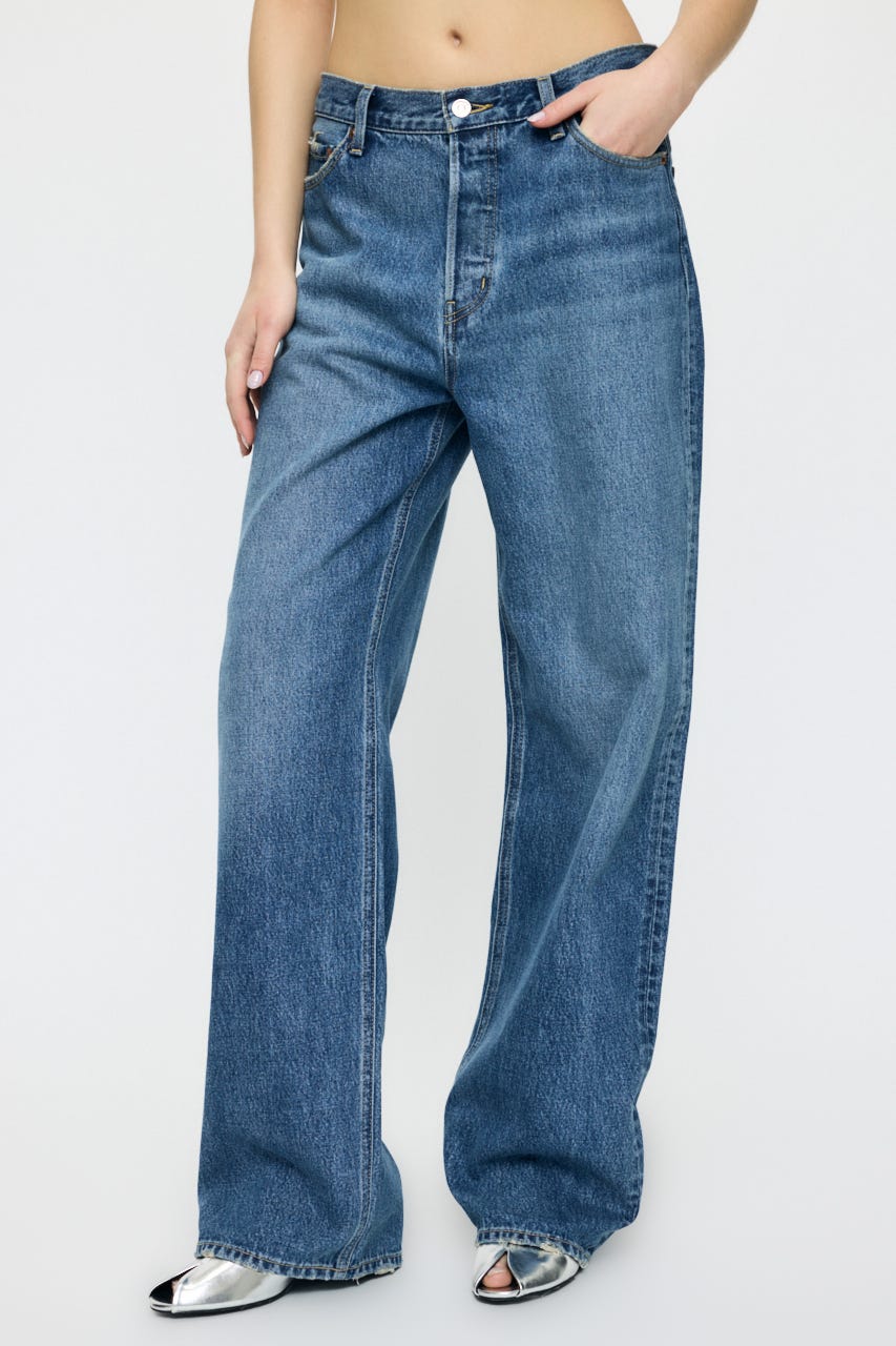 LOW SLUNG ストレート BLU 1