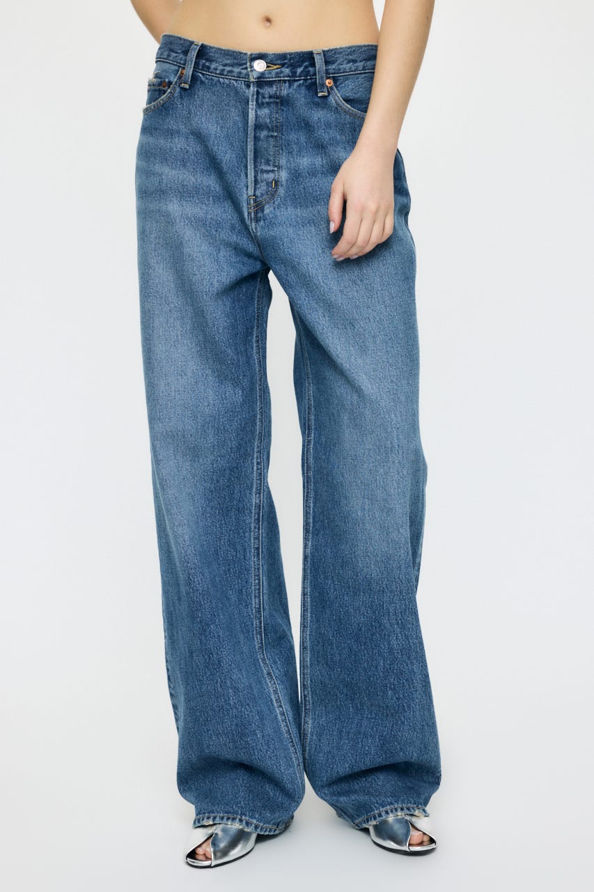 LOW SLUNG ストレート BLU 1