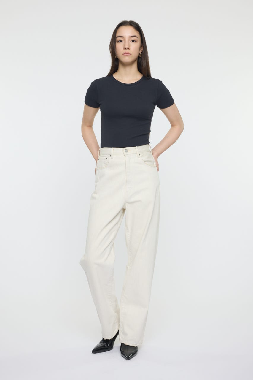 HW WHT LOOSE STRAIGHT WHT 24inch