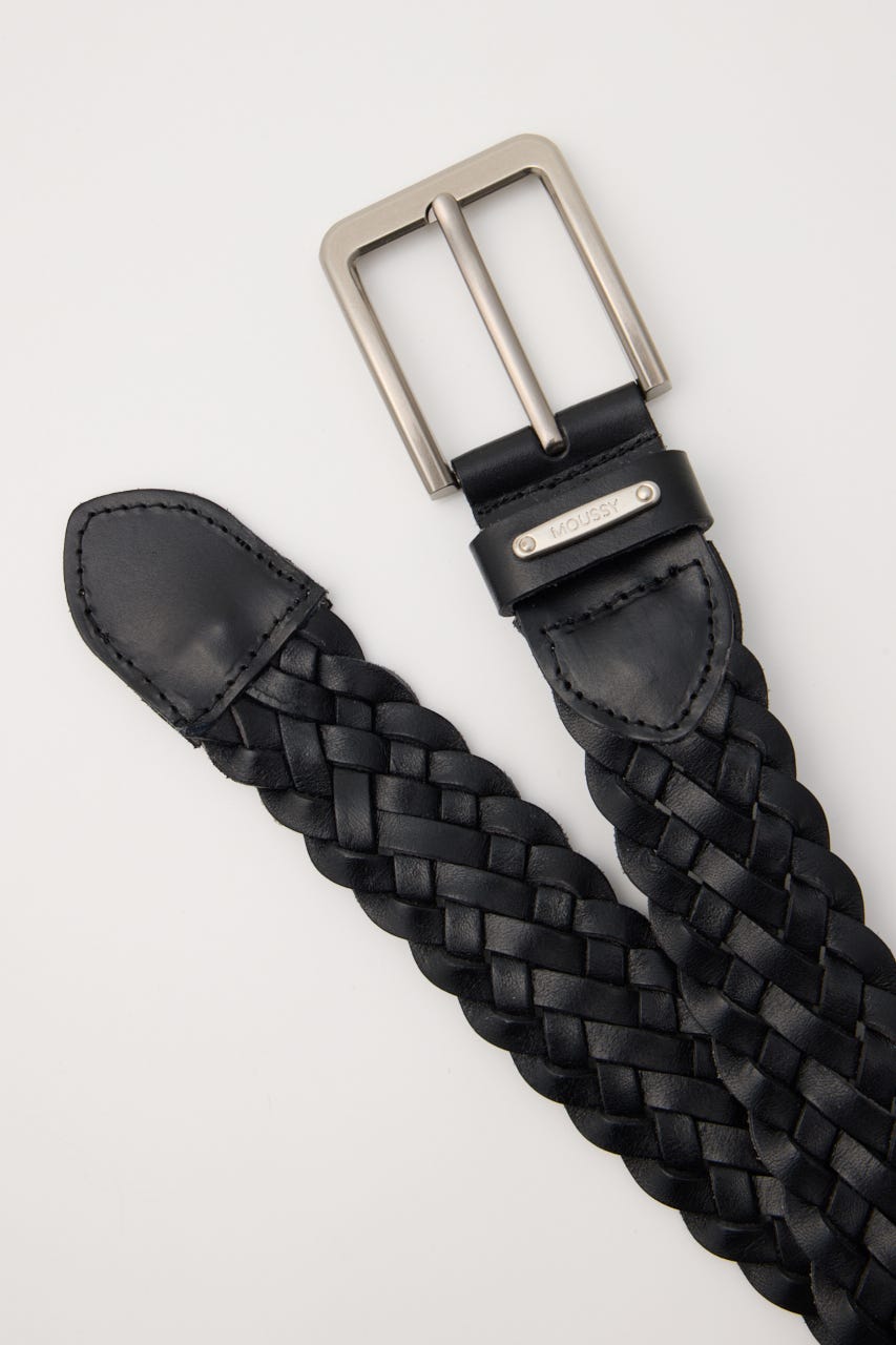 MESH LEATHER ベルト BLK FREE