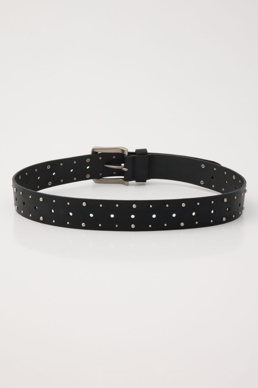 TINY STUDDED ベルト BLK FREE