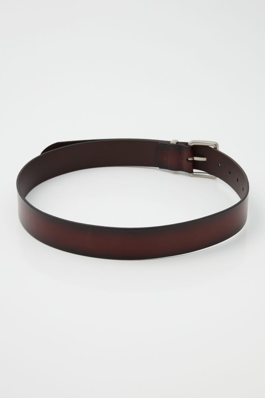 BUCKLE LEATHER ベルト BLK FREE