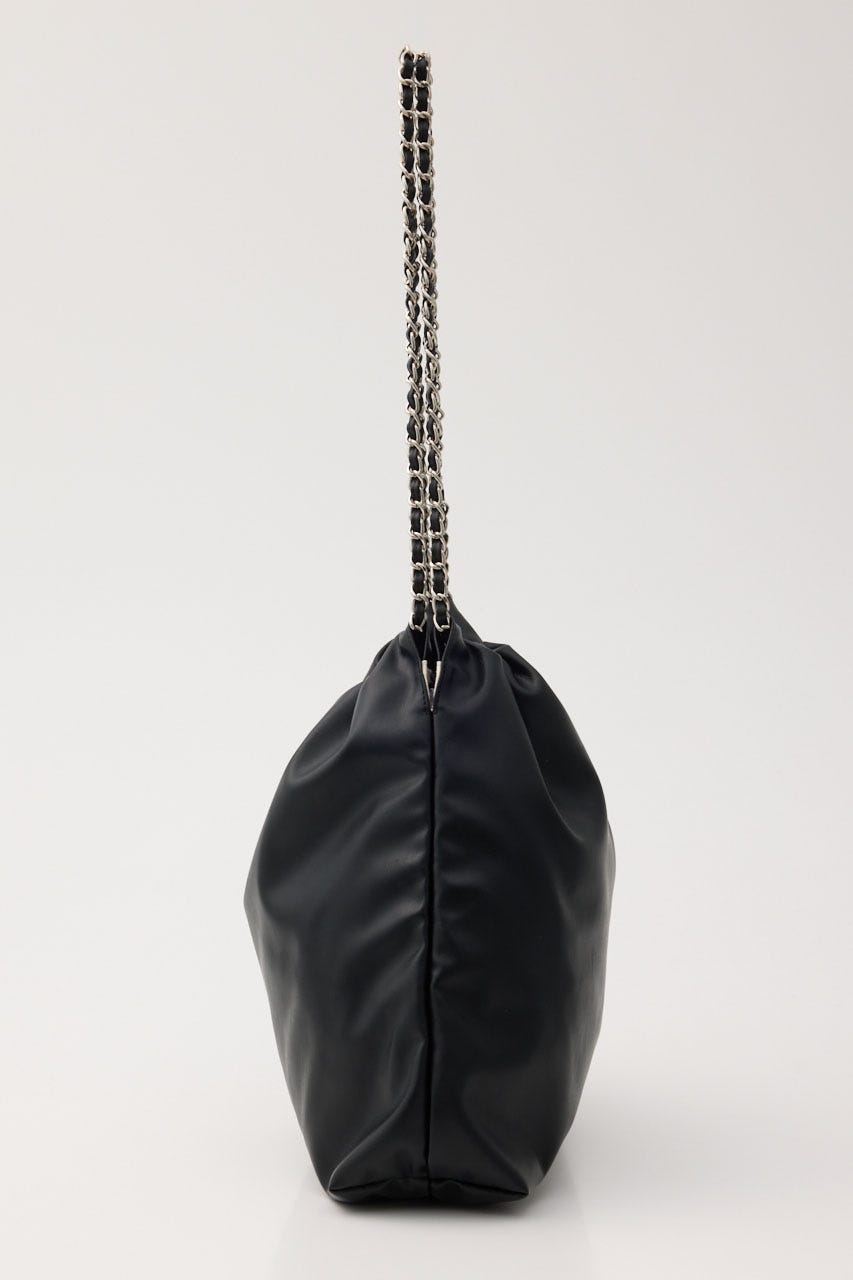 CHAIN CANVAS バッグ BLK FREE
