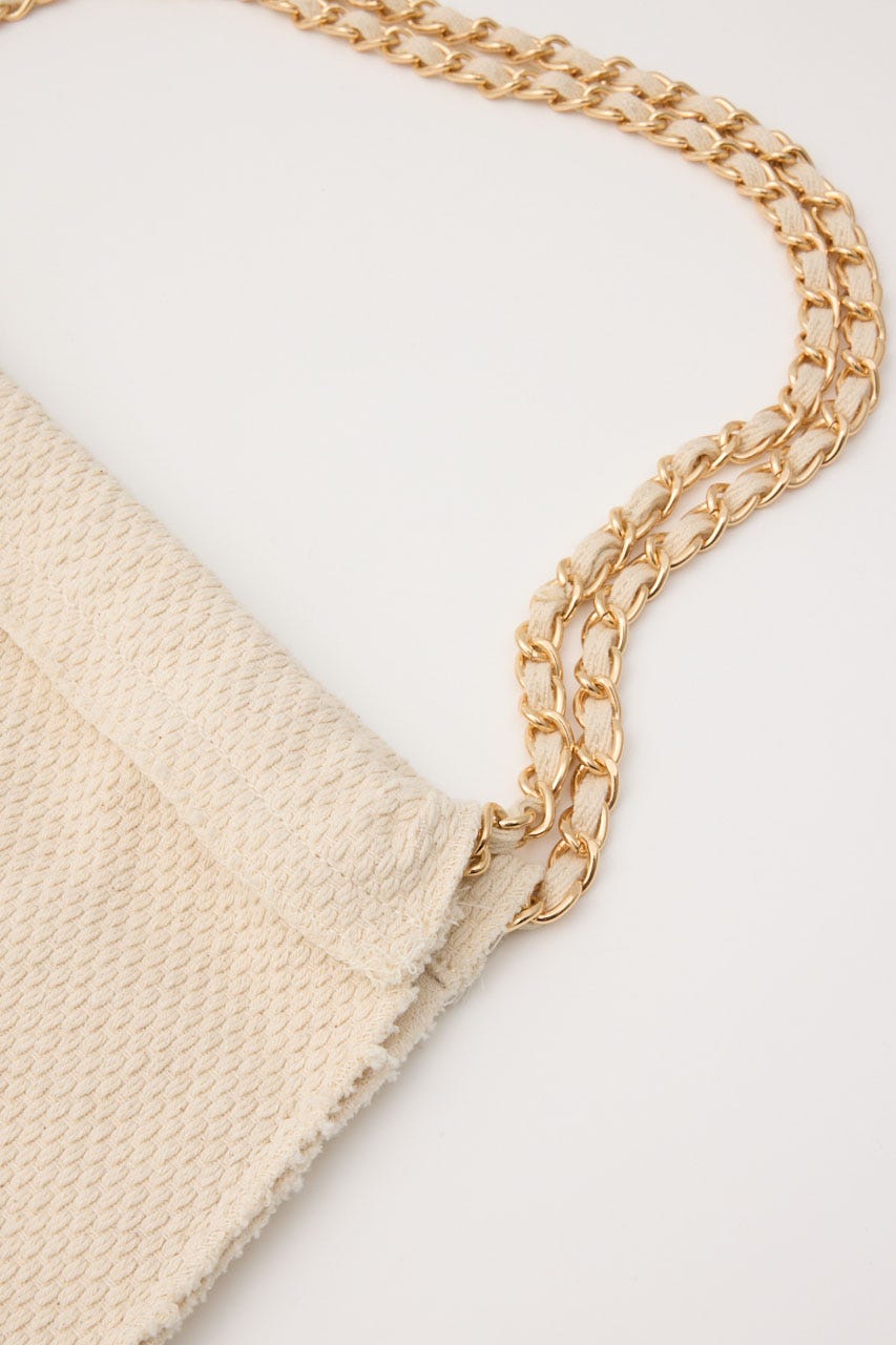 CHAIN CANVAS バッグ IVOY FREE