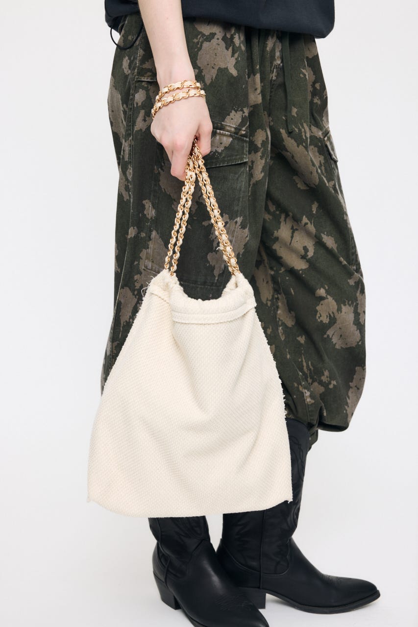 CHAIN CANVAS バッグ IVOY FREE