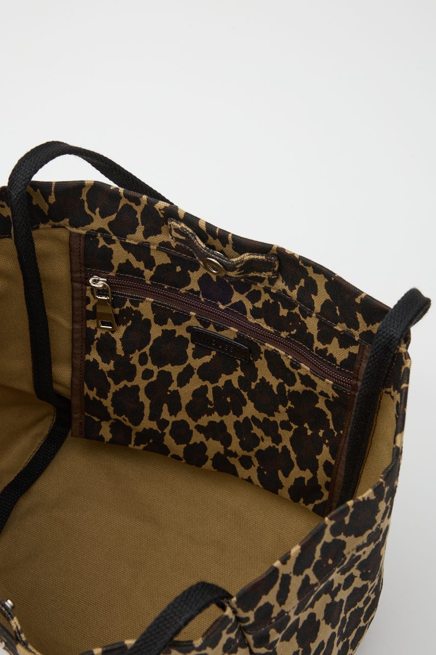 SKINNY HANDLE TOTE バッグ エス 柄BRN FREE