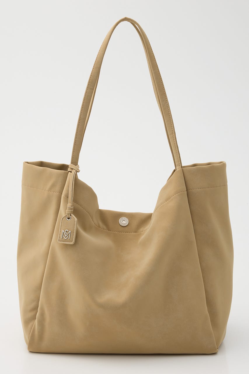 【WEB限定カラー】SKINNY HANDLE TOTE バッグ BEG FREE