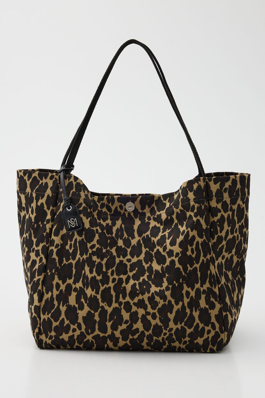 SKINNY HANDLE TOTE バッグ 柄BRN FREE