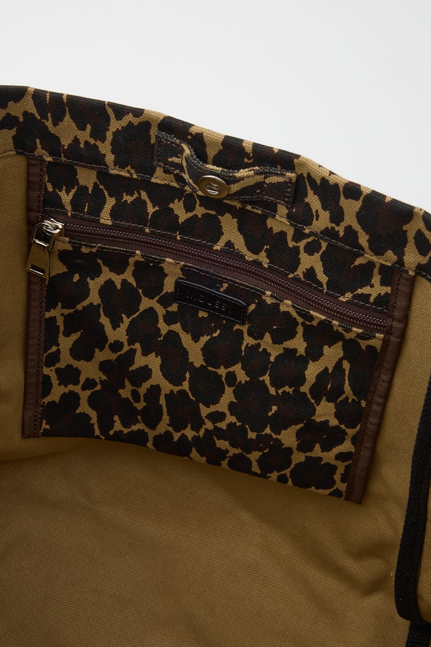 SKINNY HANDLE TOTE バッグ 柄BRN FREE