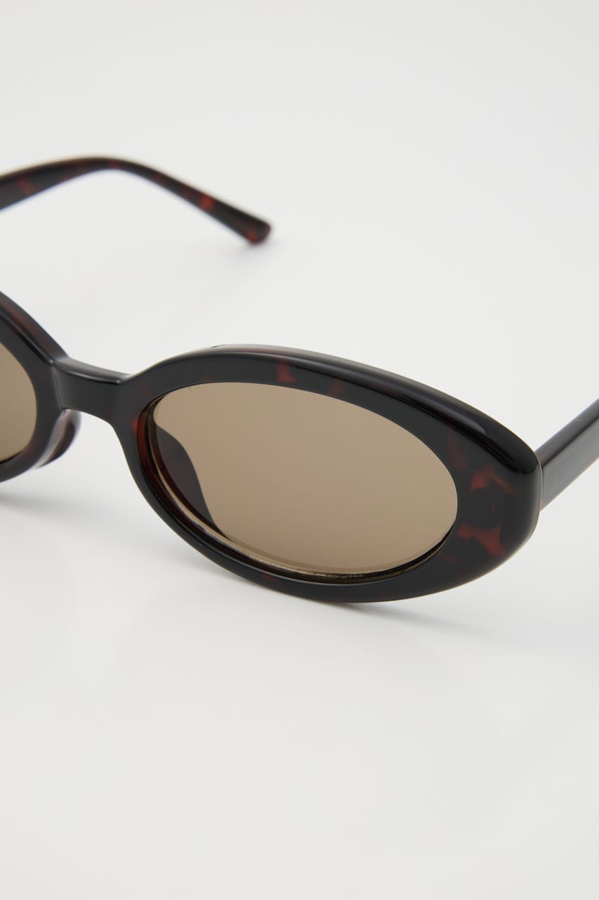 ROUND SLIM アイウェアー BRN FREE